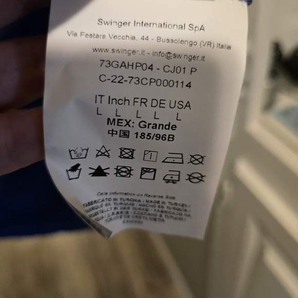 Versace Jeans Collection Royal Blue Tee - Picture 5 of 5